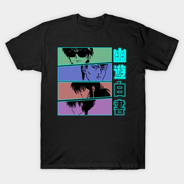 Spirit Detective Squad T-Shirt by Planet of Tees